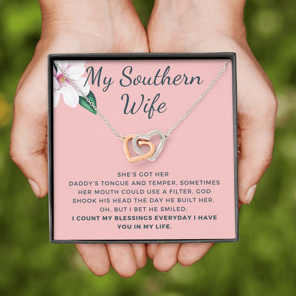 0821b Hearts Necklace