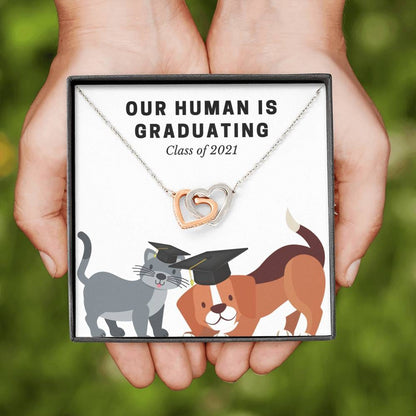 Our Human is Graduating | Graduation Gift, Pets, Dog Lover, Cat Lover