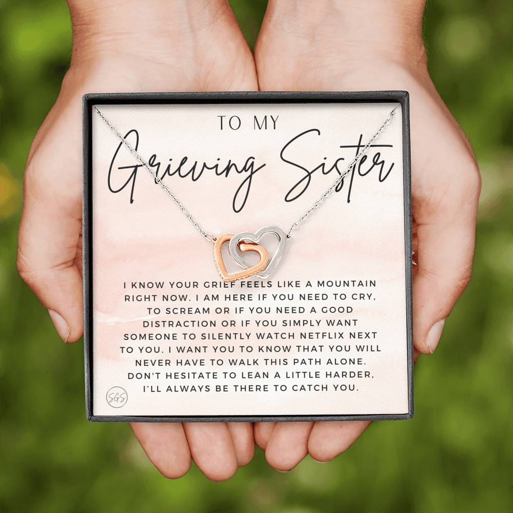 grieving sis 0723b Hearts Necklace