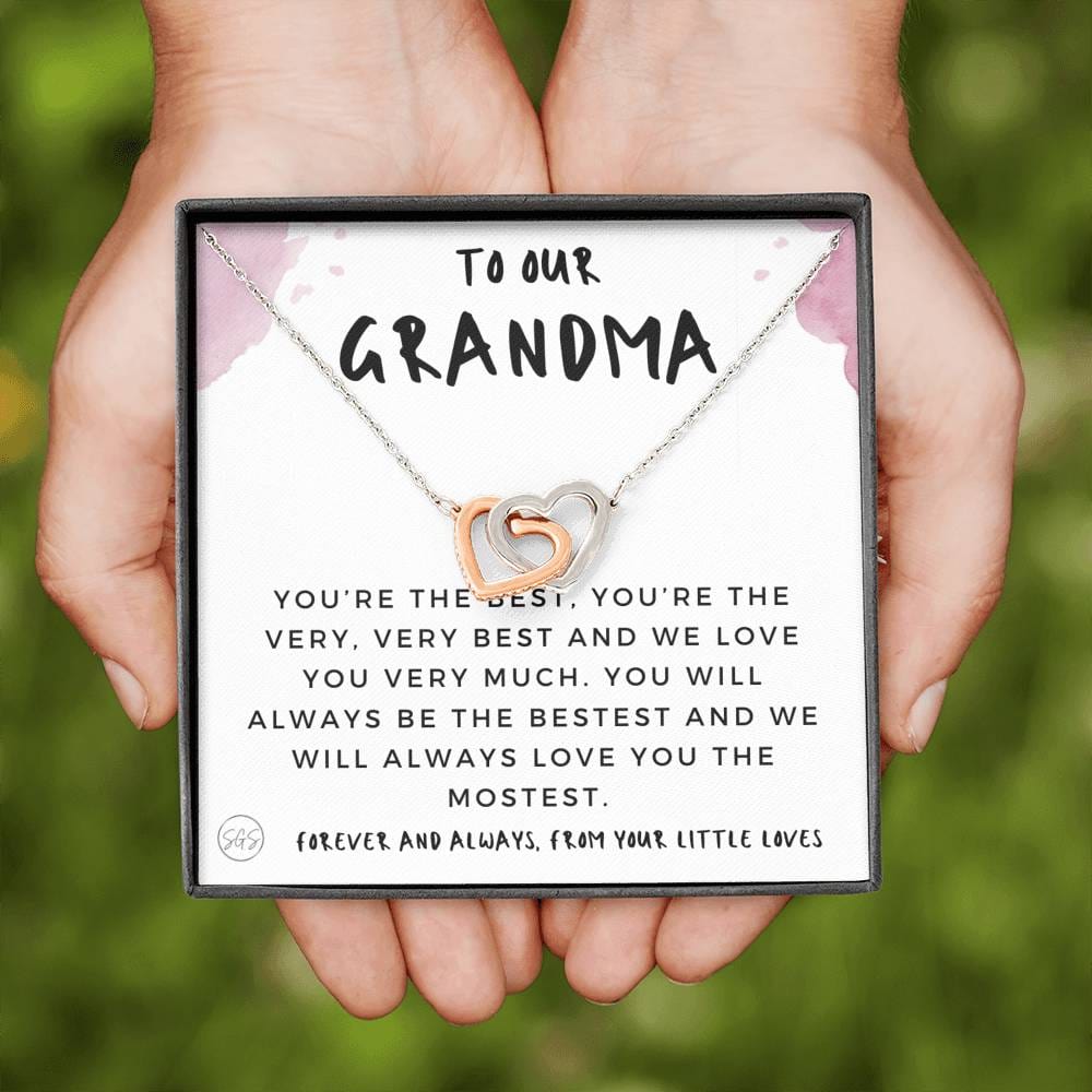 0928 Grandma from Kids Hearts Necklace