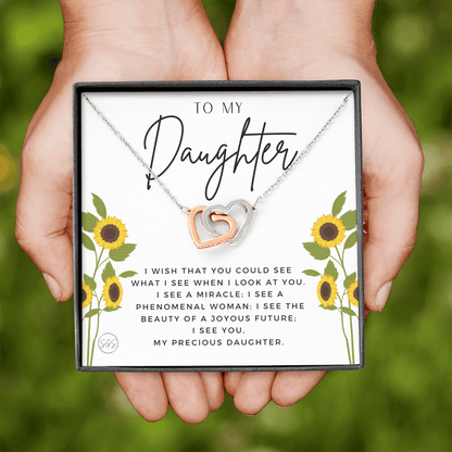 1129dg Hearts Necklace