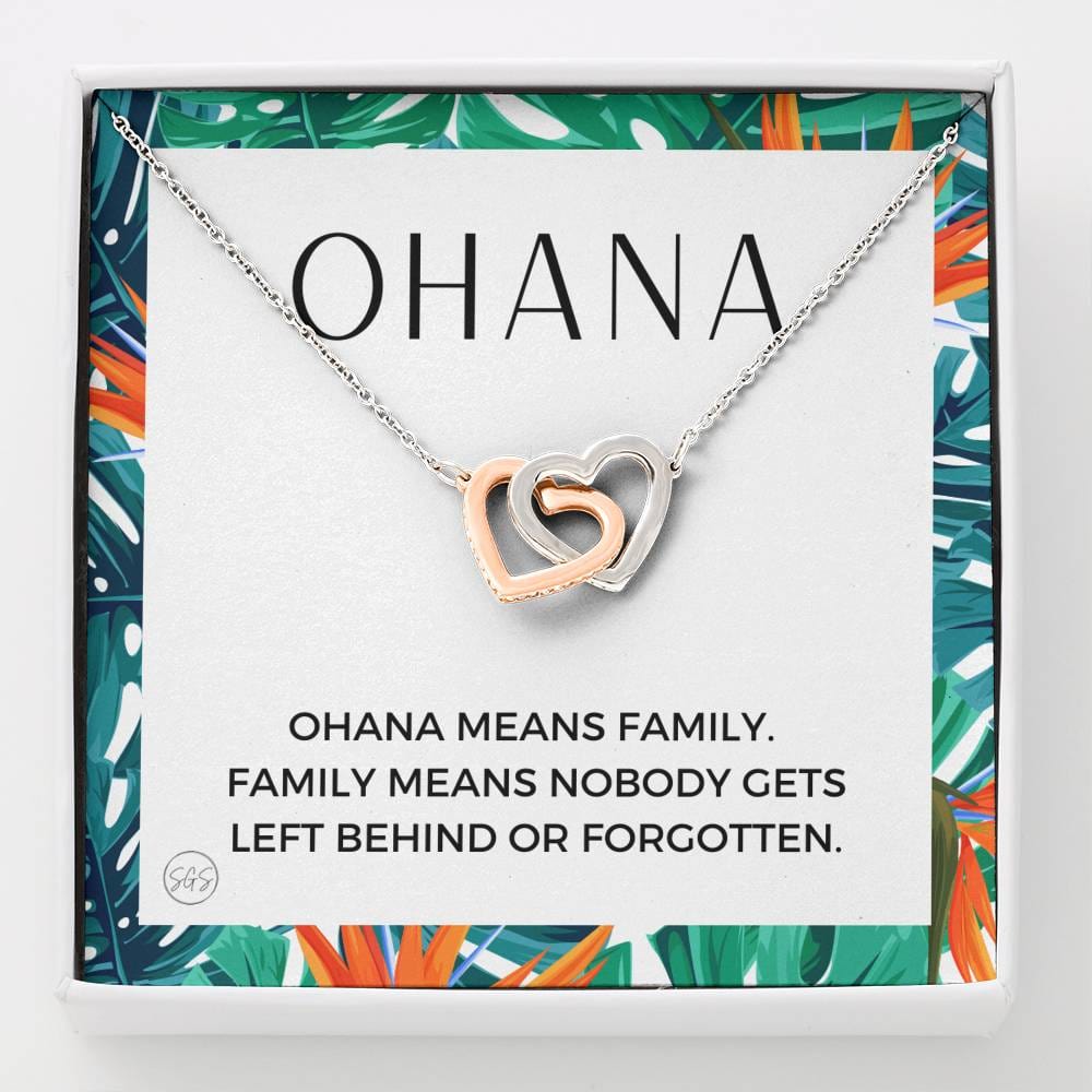 0929 ohana2 Hearts Necklace