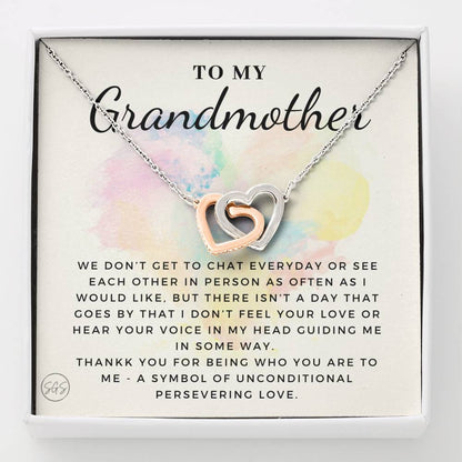 0928 Grandmother from Adult Hearts Necklace
