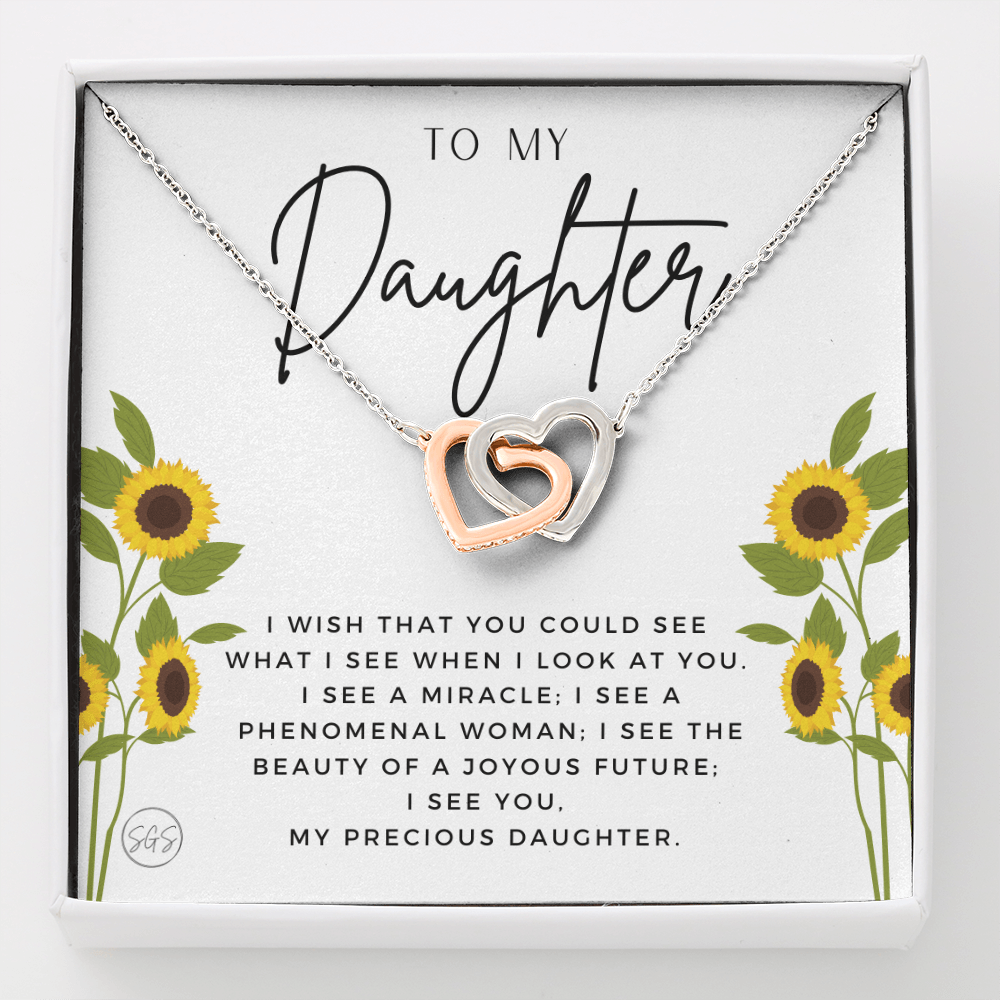 1129dg Hearts Necklace