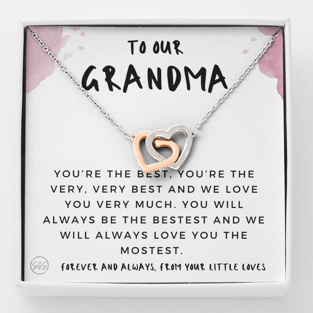 0928 Grandma from Kids Hearts Necklace