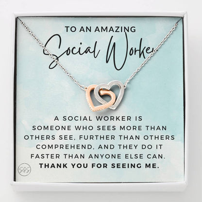 Social Worker Gift | Stuff Gina Says, Case Worker, Future Counselor, LCSW, Social Work, Adoption Family, Graduation, MSW Appreciation Retire 0922dH