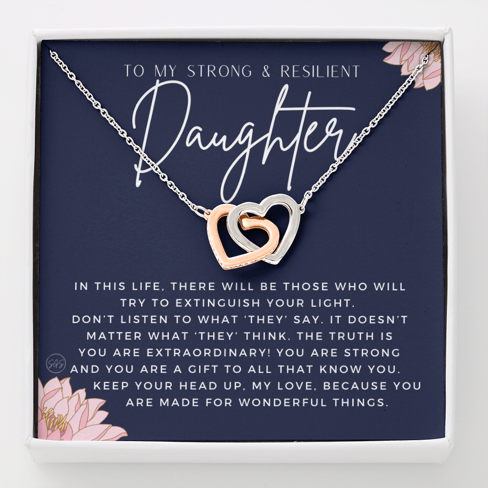 1129de Hearts Necklace