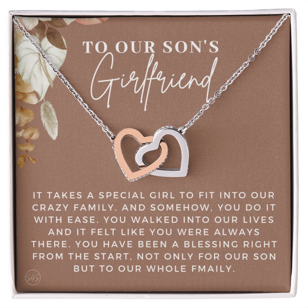 Son's Girlfriend Gift | Custom Gift For Son's Girlfriend, Christmas Gift For Sons Girlfriend, Personalized Necklace, Birthday Gift for Her