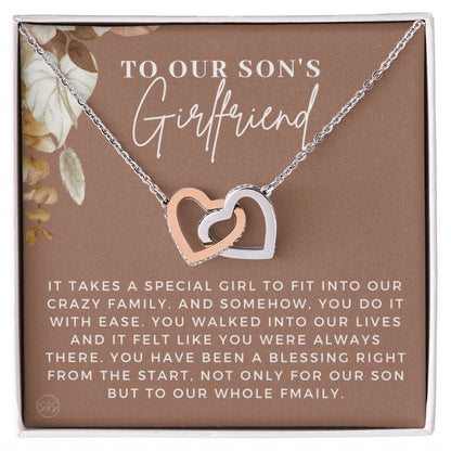 Son's Girlfriend Gift | Custom Gift For Son's Girlfriend, Christmas Gift For Sons Girlfriend, Personalized Necklace, Birthday Gift for Her