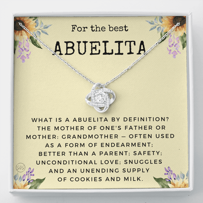 1119ad Necklace Love Knot