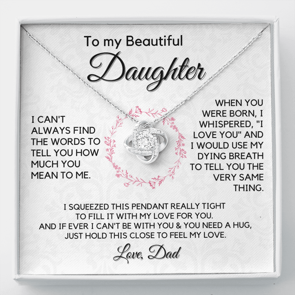 Gift for Daughter from Dad - Powerful Message