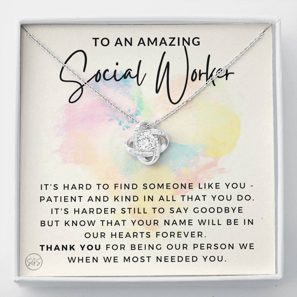 0922b social worker.png Necklace Love Knot