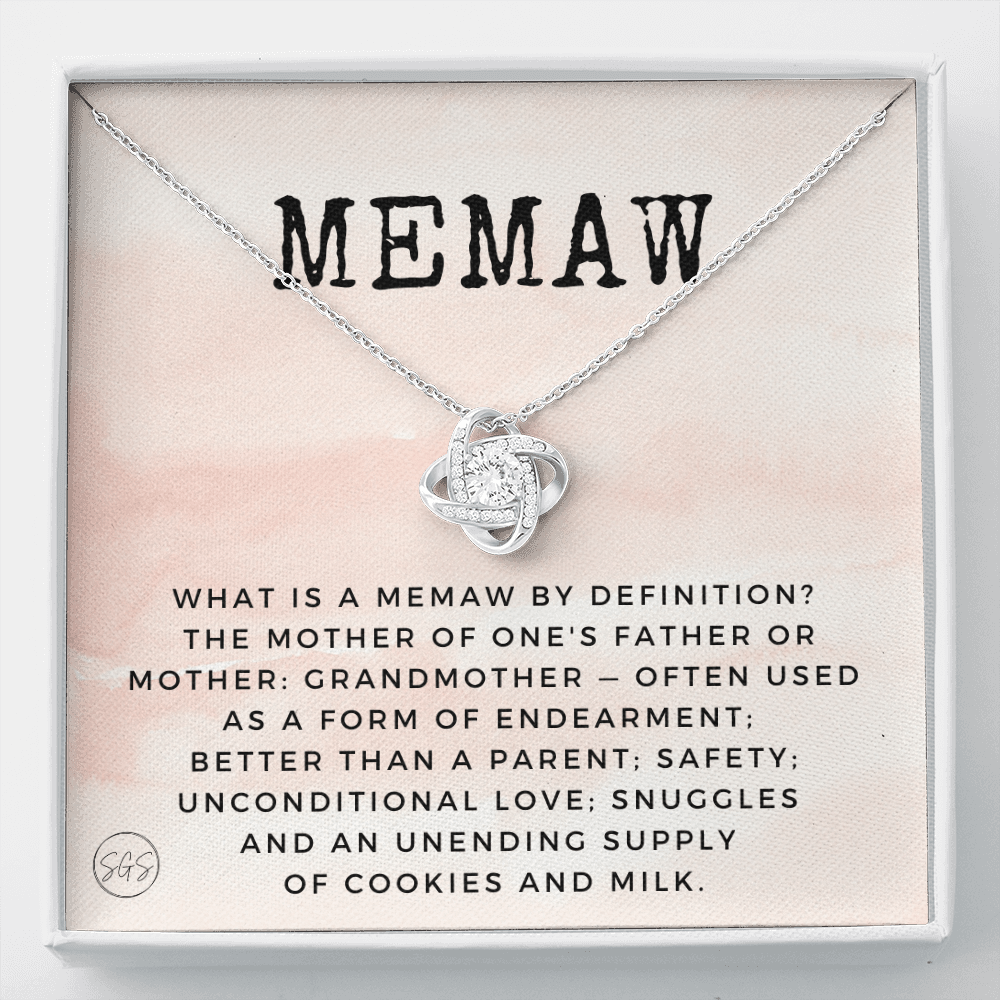 1119wf Necklace Love Knot