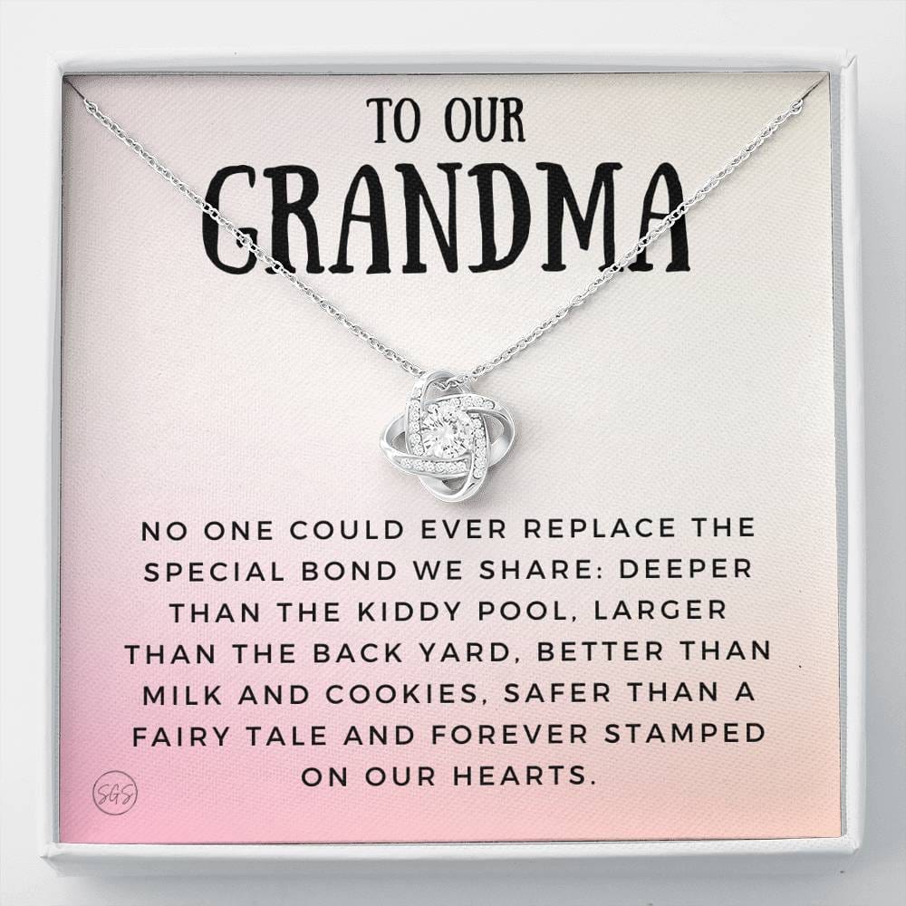 0928 Our Grandma Necklace Love Knot