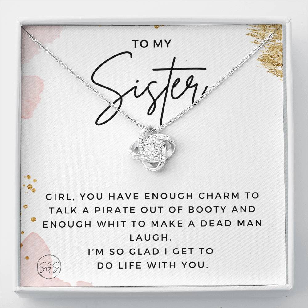 Sister Booty 0706E Necklace Love Knot