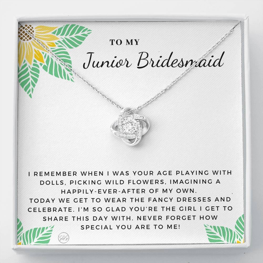 JB 0720q Necklace Love Knot