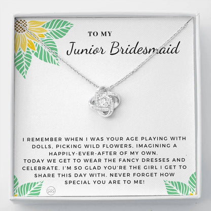 JB 0720q Necklace Love Knot