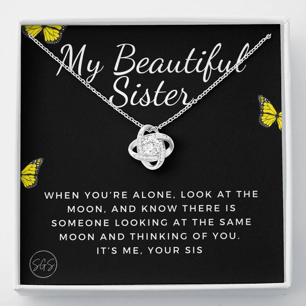Beautiful Sister 0705C Necklace Love Knot