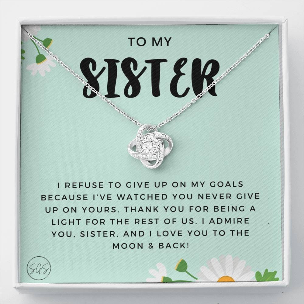 Sister 0705F Necklace Love Knot
