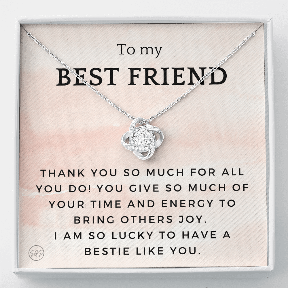 1206c Necklace Love Knot