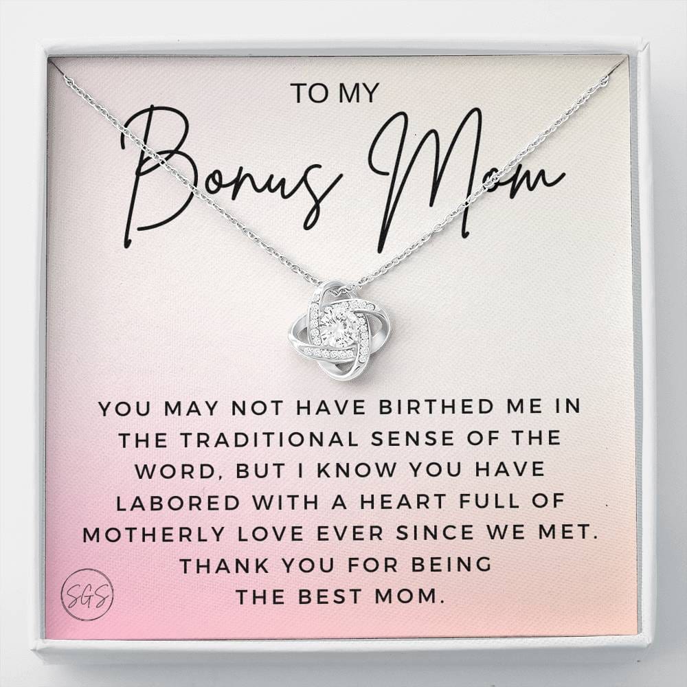0907tB Necklace Love Knot