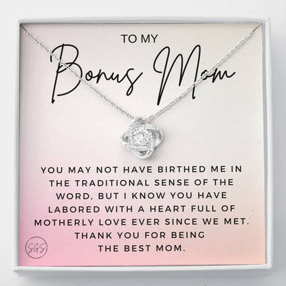 0907tB Necklace Love Knot