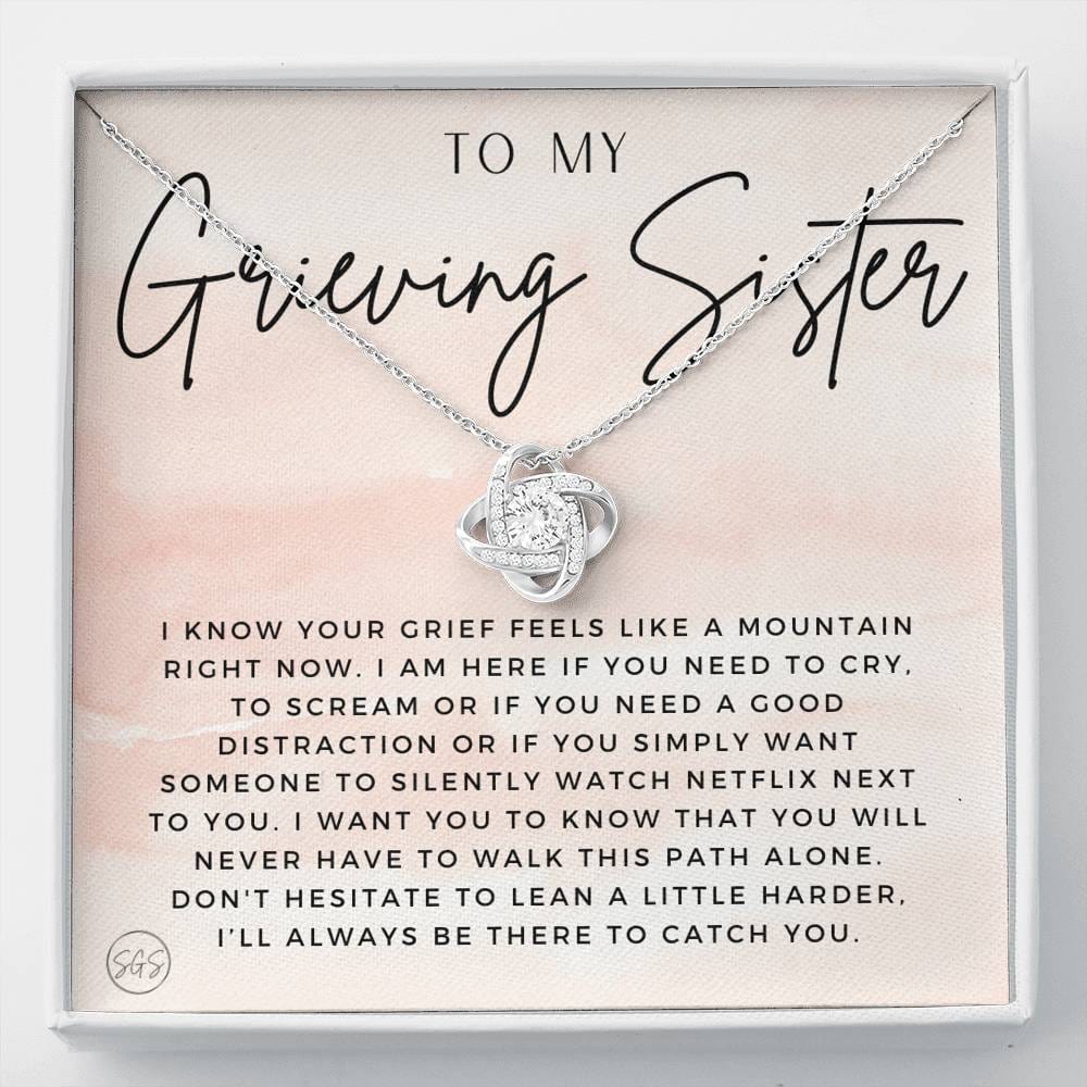 grieving sis 0723b Necklace Love Knot