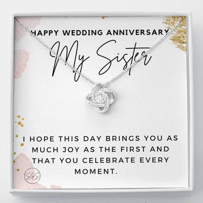 Sister Wedding Anni 0707e Necklace Love Knot