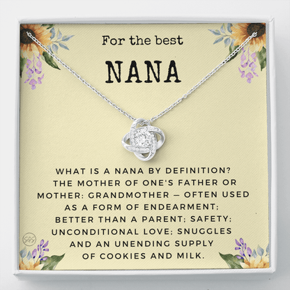 1119ne Necklace Love Knot