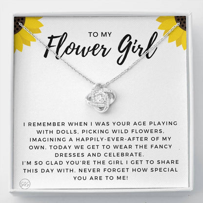 FG 0720w Necklace Love Knot