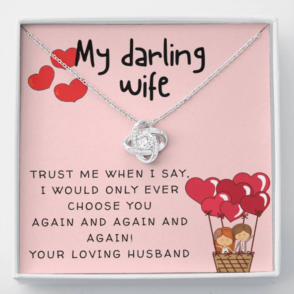 Love Knot - My Darling Wife - Hot Air Balloon