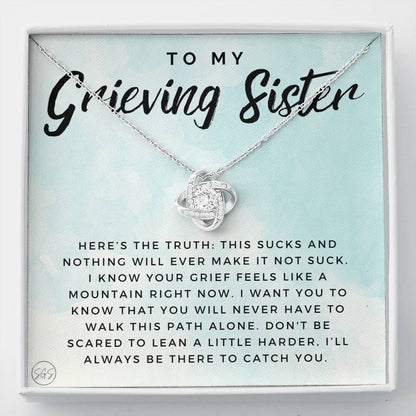 grieving sis 0723d Necklace Love Knot