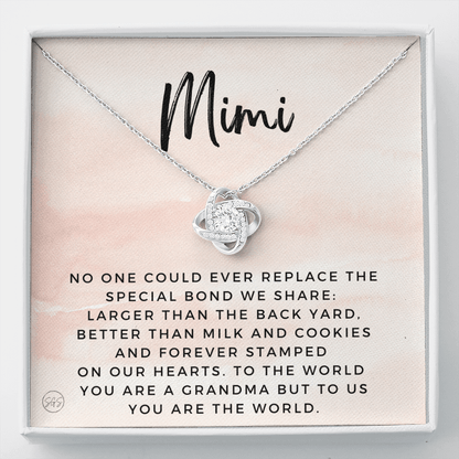 1119mh Necklace Love Knot