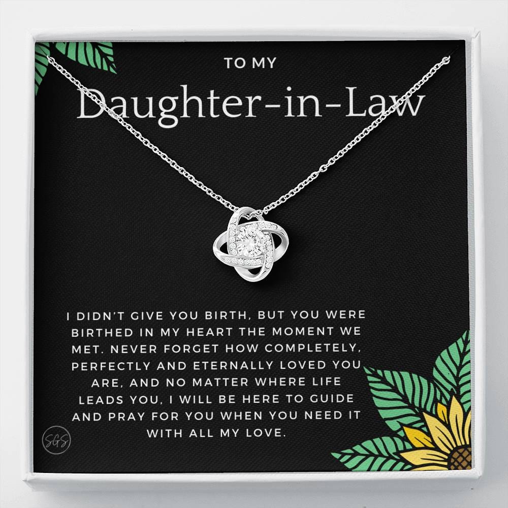 1012DILg Necklace Love Knot