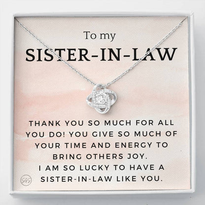 1103f Necklace Love Knot