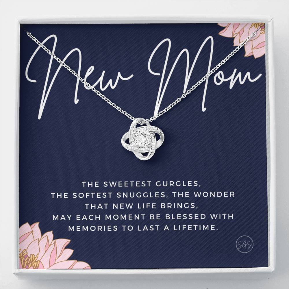 new mom 0709n Necklace Love Knot