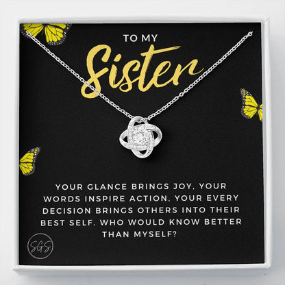 Sister 0706J Necklace Love Knot