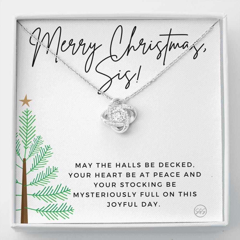 Xmas Sis 0712n Necklace Love Knot