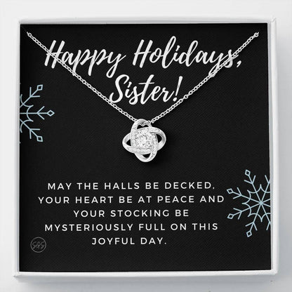 Xmas Sis 0712o Necklace Love Knot