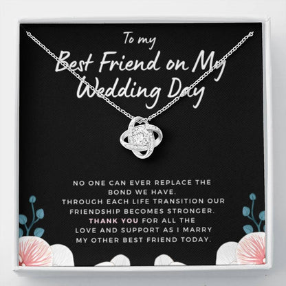 BestFriendonMyWeddingDay3 Necklace Love Knot
