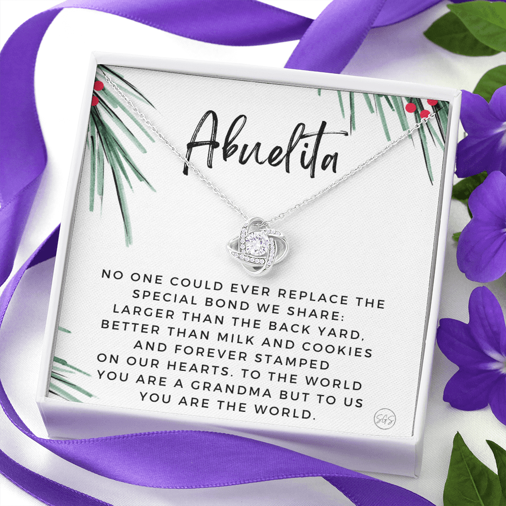 1119aa Necklace Love Knot
