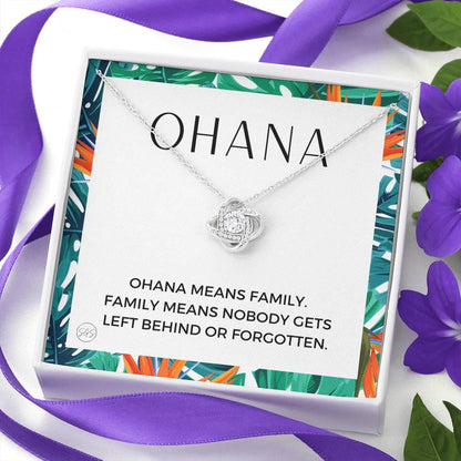 0929 ohana2 Necklace Love Knot