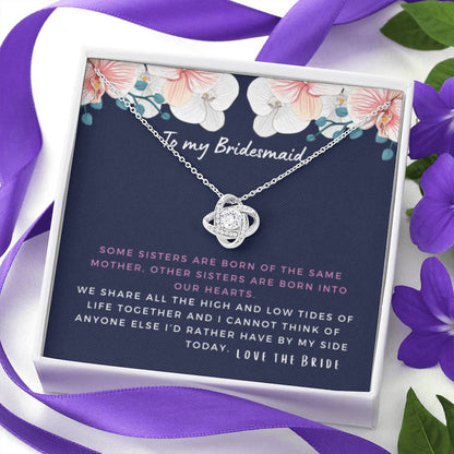 Sisters Born Into Our Hearts - Orchid Love Knot