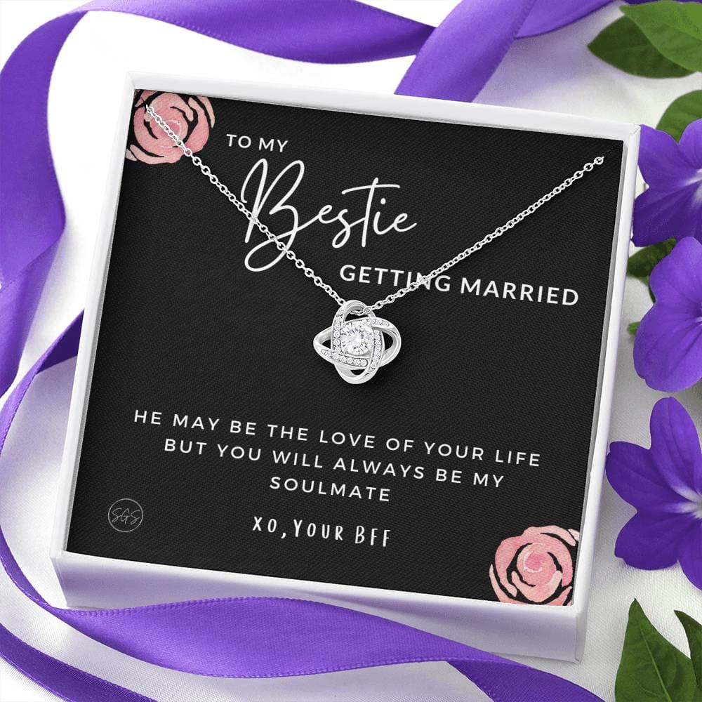 LOVE3 Necklace Love Knot