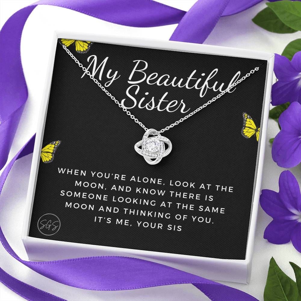 Beautiful Sister 0705C Necklace Love Knot