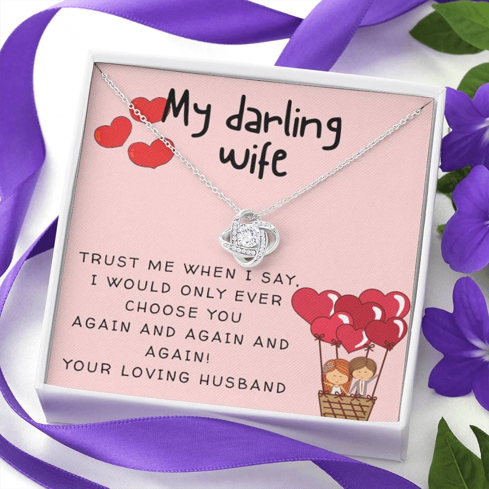 Love Knot - My Darling Wife - Hot Air Balloon