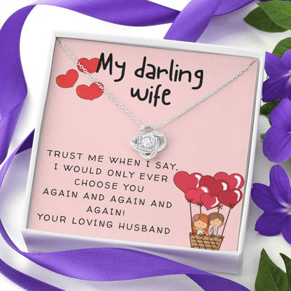 Love Knot - My Darling Wife - Hot Air Balloon