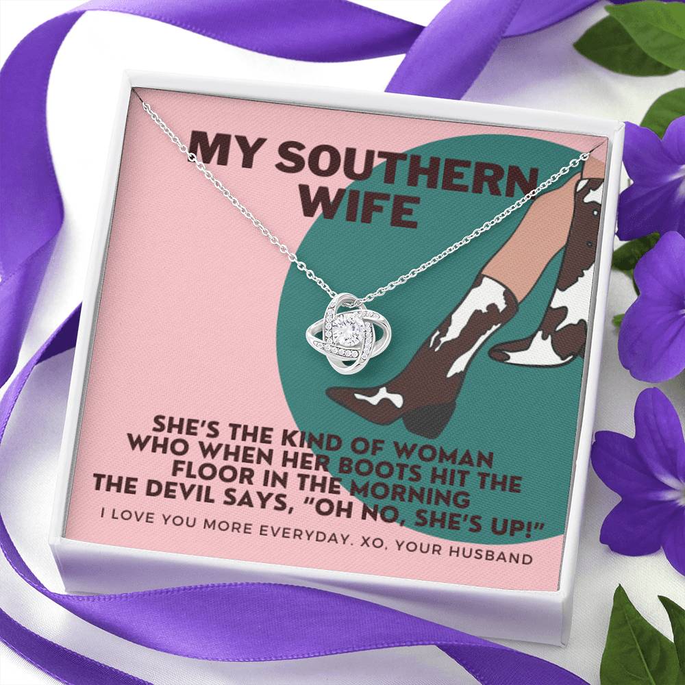 Love Knot - Southern Wife - Cow Boots
