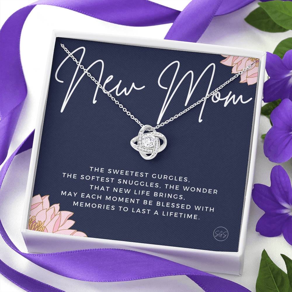 new mom 0709n Necklace Love Knot