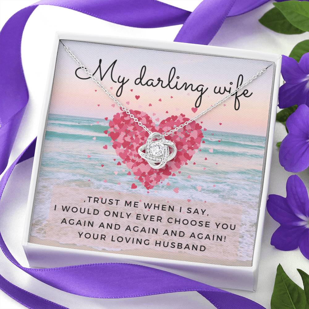 Love Knot - My Darling Wife - Beach Heart